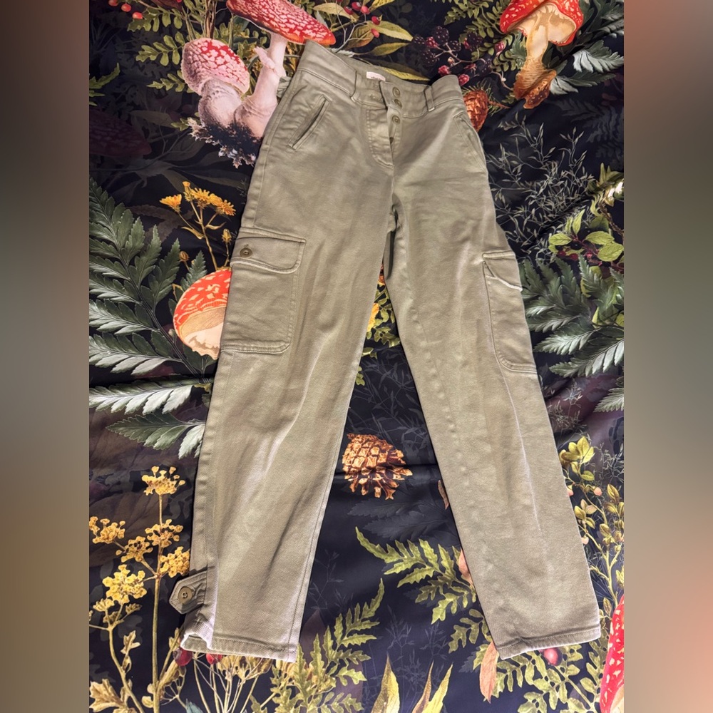 Olive Green Wilfred/Aritzia cargo pants